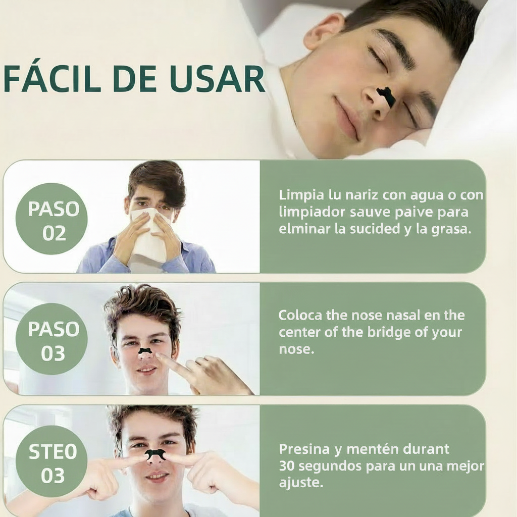 Tiras Nasales Respiratorias